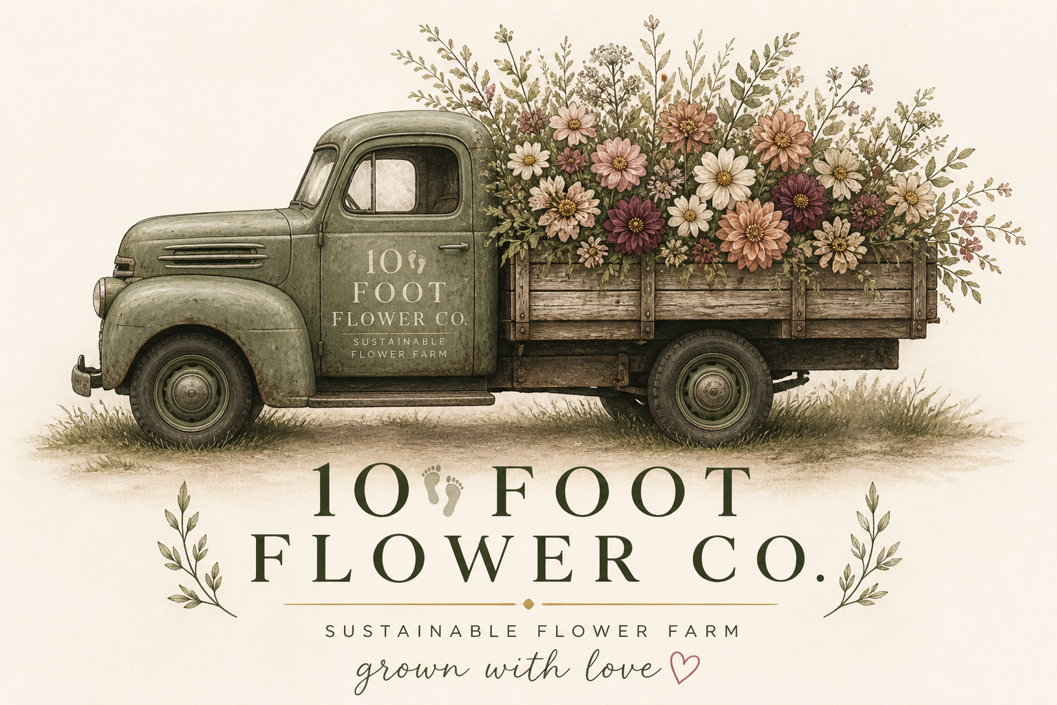 10 Foot Flower Co. — Sustainable Flower Farm